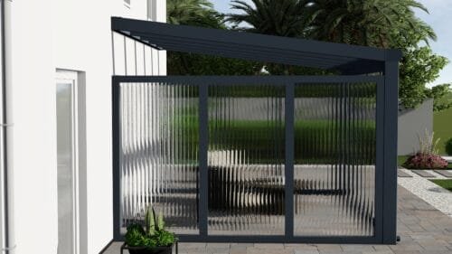 Clear Polycarbonate Festelement